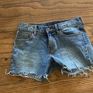 Low rise J. Galt shorts